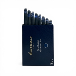 Waterman dolma kalem kartuşu Mürekkebi Mavi - Siyah 40 lı Paket - 3