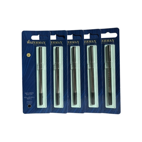 Waterman Roller Kalem Yedeği 5 Adet Fine Siyah 1964019 - 1