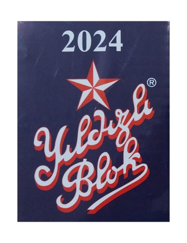 Yıldız Blok 2024 Masa Üstü Takvim Sümen Takvimi - 1
