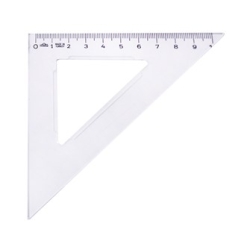 Öğrenci Gönyesi 16 cm / 45 Derece