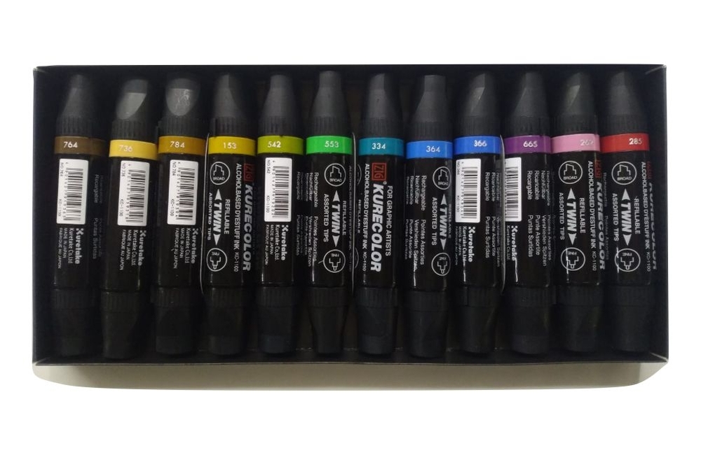 Zig Kurecolor Kc 1100 153 Twin Profesyonel Grafik Kalemi (1 Adet)