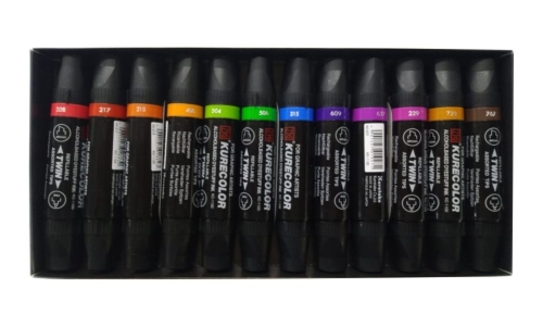 Zig Kurecolor KC 1100 609 Twin Profesyonel Grafik Kalemi (1 adet) - 1