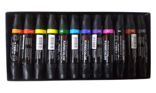 Zig Kurecolor KC 1100 900 Twin Profesyonel Grafik Kalemi (1 adet) - 1