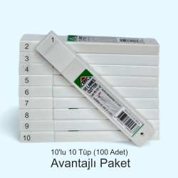 Zorro 1403 6 Kırımlı 9mm 30° Açılı Paslanmaz Dar Maket Bıçağı - 4