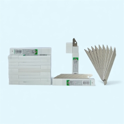 Zorro MB-301-30 6 Kırımlı 9mm 30° Açılı Paslanmaz Dar Maket Bıçağı - 2