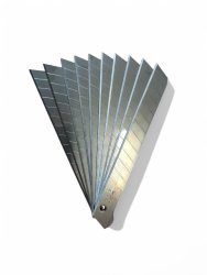 ZORRO 1403 Dar Maket Bıçağı Yedeği 9mm ( 100 Adet ) - 5