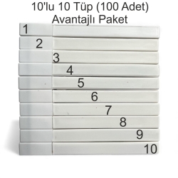 ZORRO 1404 Geniş Maket Bıçağı Yedeği 18mm 14 Kırımlı 100 Adet - 3